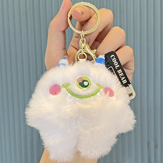 Monster Funny Plush Key Backpack Pendant