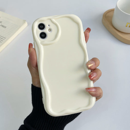 Wave Silicone Simple iPhone Case