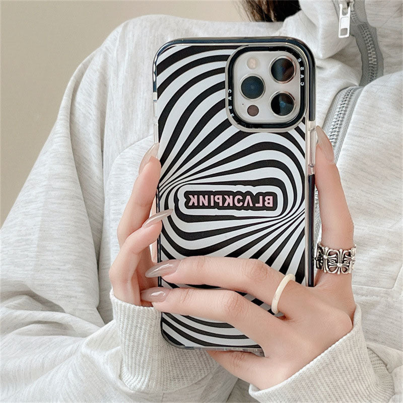 Graffiti Watercolor Stripe iPhone Case