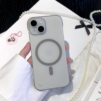 Magnetic Borderless Transparent iPhone Case