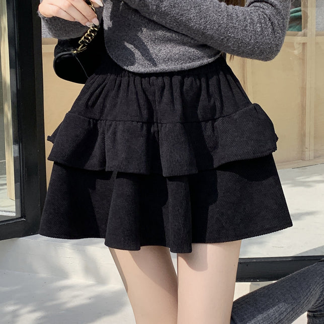 High Waist Sweet Versatile Cake Short Skirt