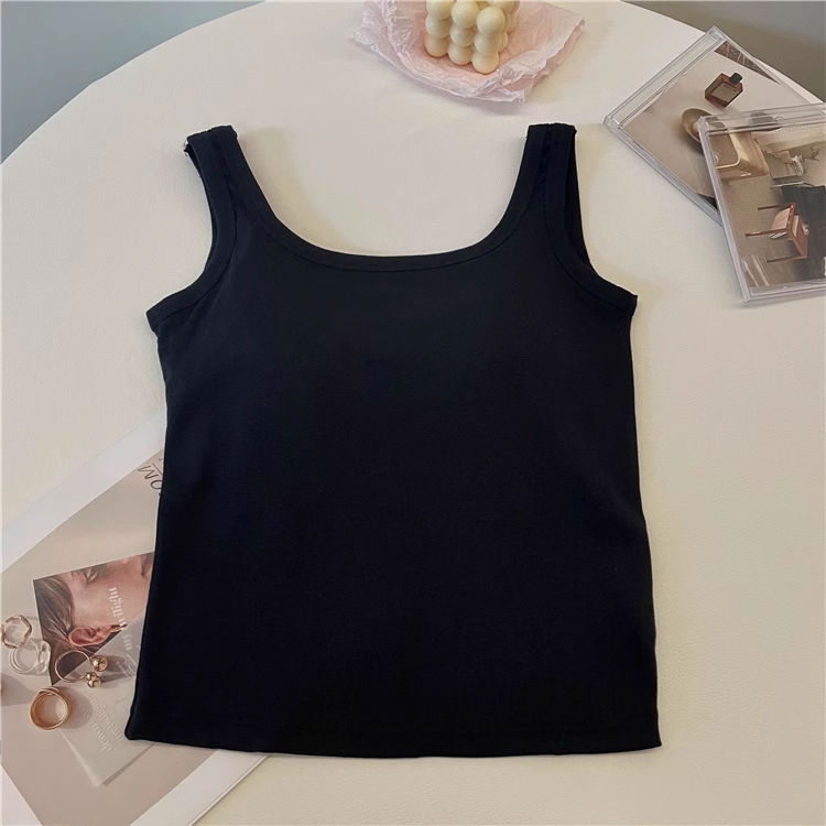 Outerwear Sports Vest Top With Chest Pad