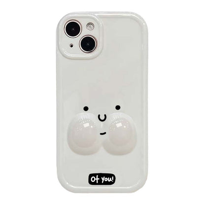 Face Pinching Decompression Emoticon iPhone Case