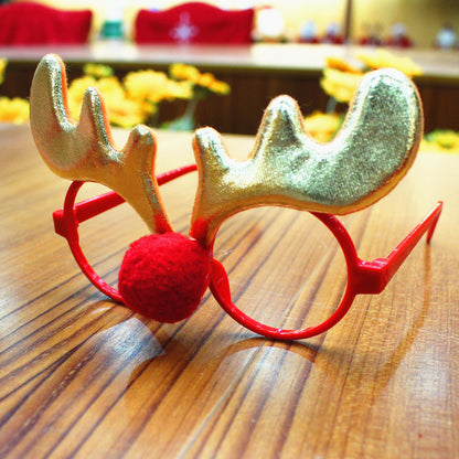 Christmas party decoration glasses