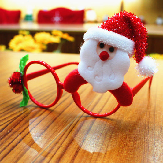 Christmas party decoration glasses