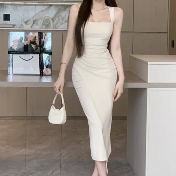 Bodycon Sleeveless Tank Top Temperament Cami Dress