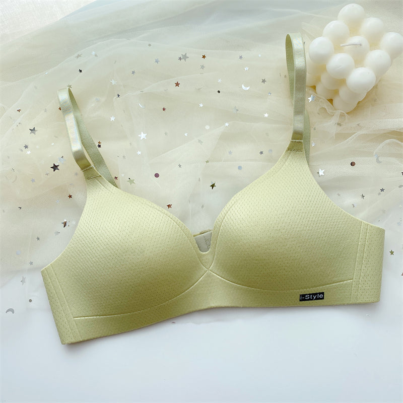 Candy Color Breathable Beautiful Back Bra Underwear