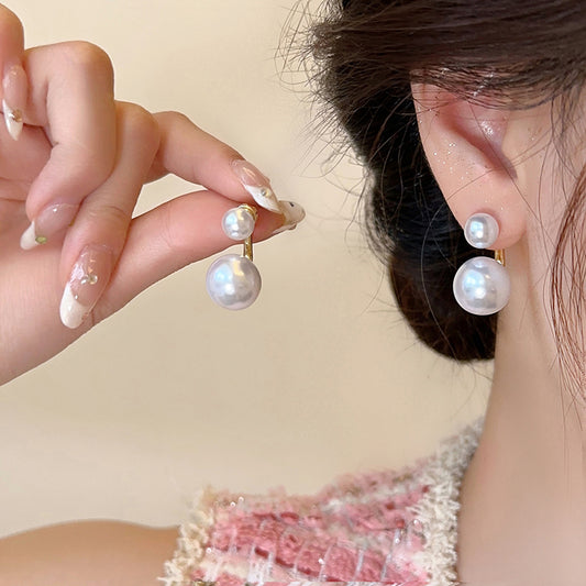 Pearl Ear Stud Fashion Temperament Earrings