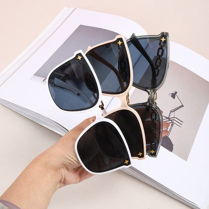 Anti-Uv Driving Fashion Chain Sunglasses