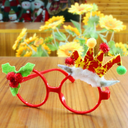 Christmas party decoration glasses