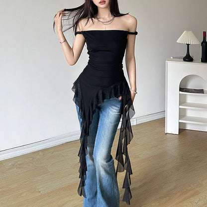 Fashionable Sleeveless Backless Top