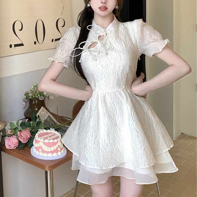 70% New Chinese Style Puffy Dress