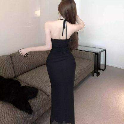 Elegant Waist Fishtail Dress