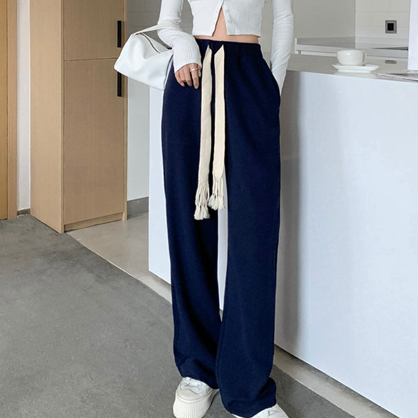 Sport Straight Wide Leg Jogging Pants