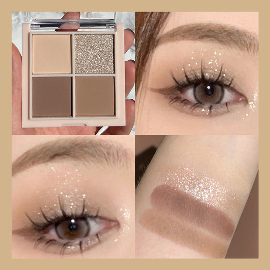 Sequin Four Color Mini Eyeshadow Palette