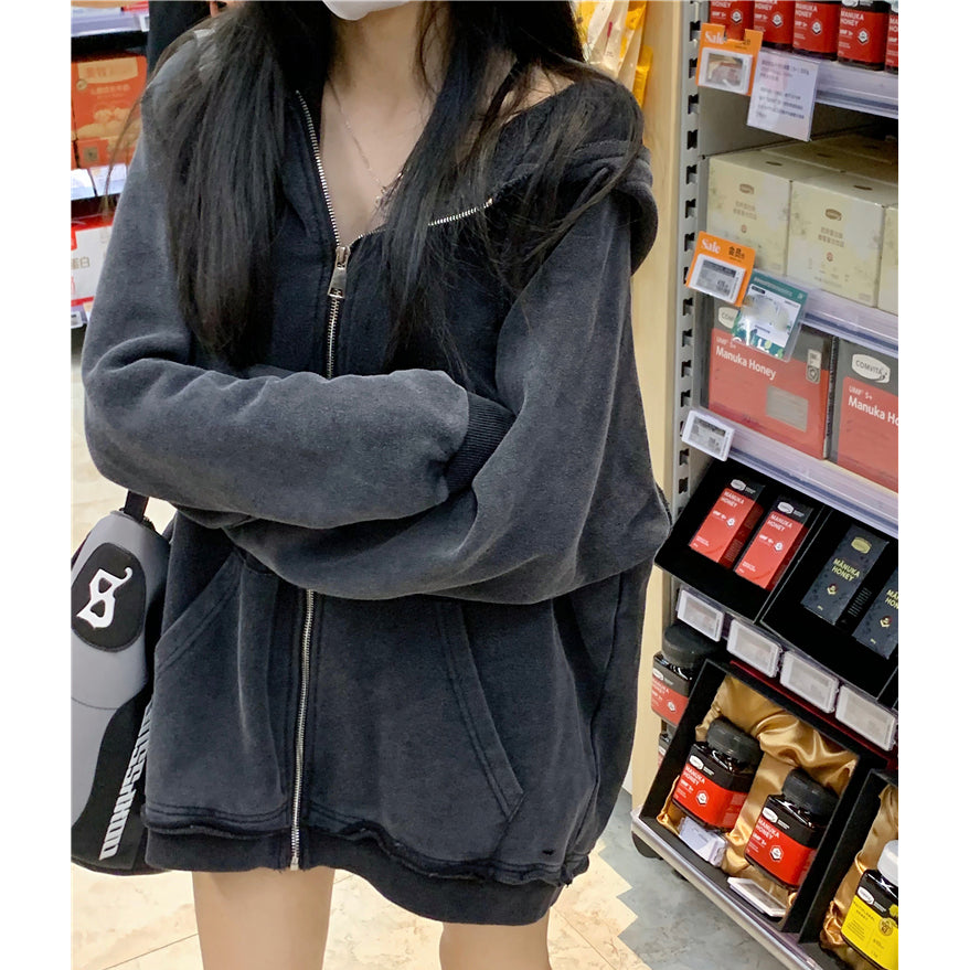 Casual Sport Style Oversized Hoodie