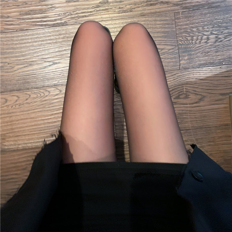 New Black Thin Transparent Stockings Sexy Socks