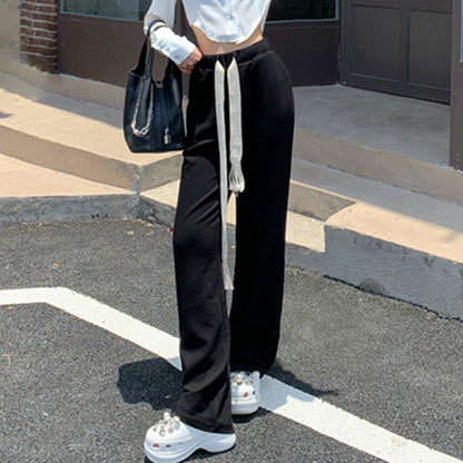 Sport Straight Wide Leg Jogging Pants