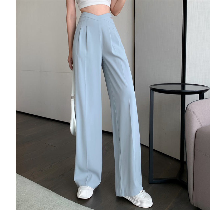 Wide Leg High Waist Loose Casual Pants Trousers