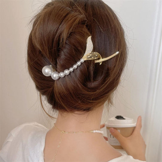 New Pearl Hair Accessories Mermaid Elegant Temperament Versatile Hair Accessories