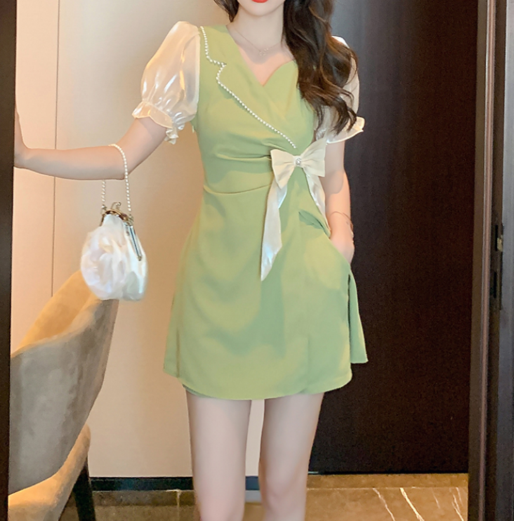 Small Fresh Temperament Shorts Two-Piece Suit